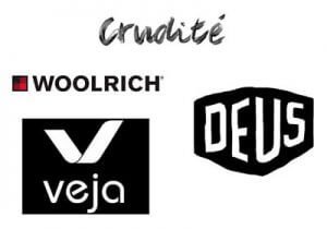 Somos la agencia de clipping para The Crudite que lleva marcar como woolrich veja y deux ex machine